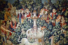 New York Cloisters 54 017 Unicorn Tapestries - The Unicorn Is Found - Netherlands1495-1505